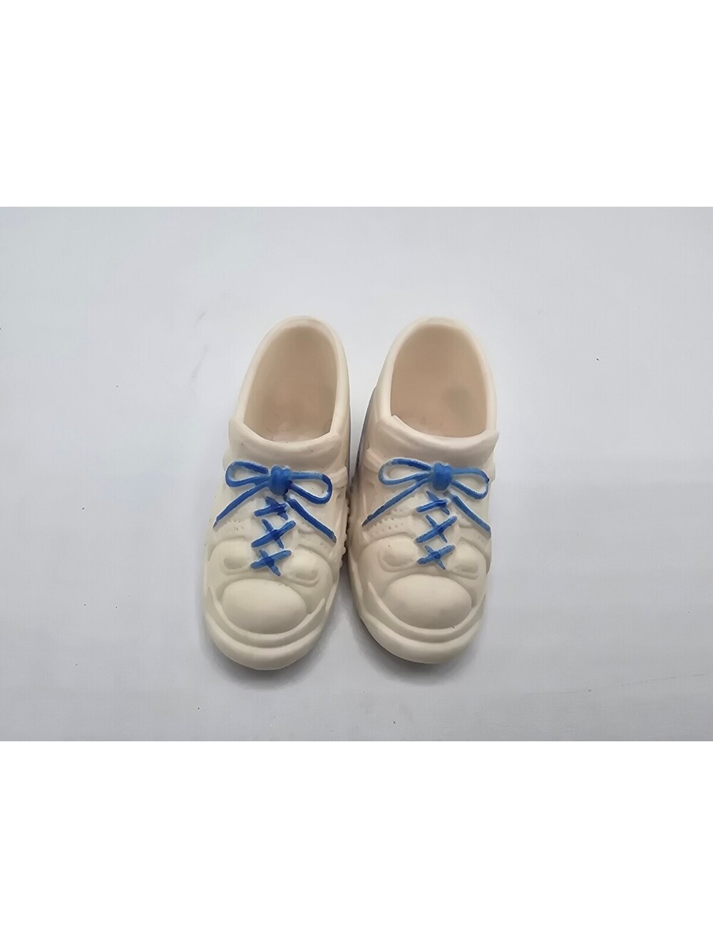 Vintage Ken Cross Trainers white sneakers with blue laces